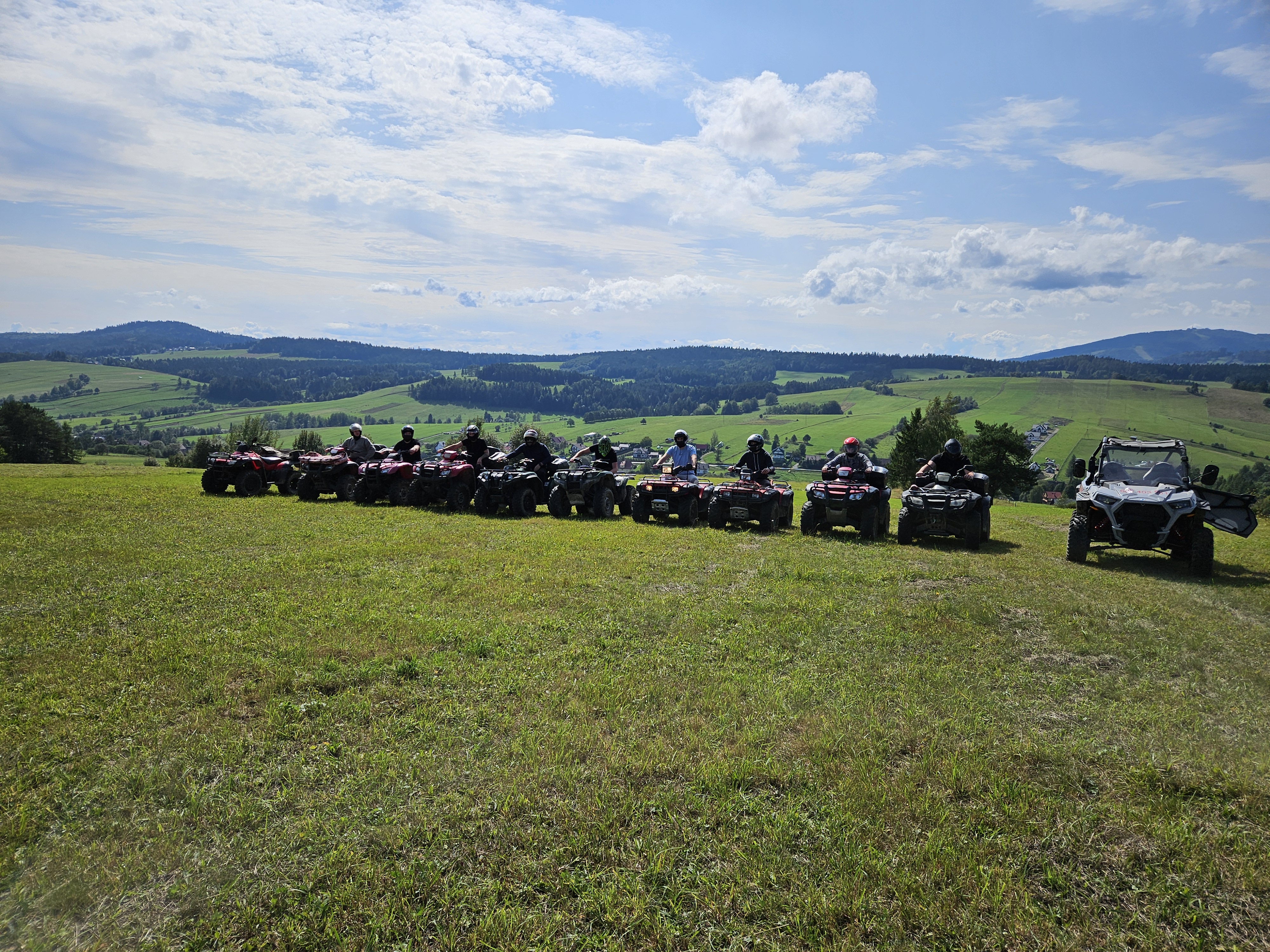 Quady Honda TRX Wynajem Krynica Quady